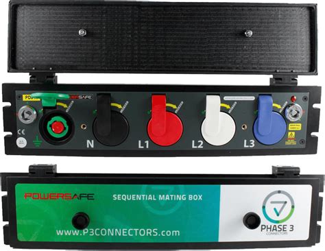 powersafe power distribution box|phase 3 powersafe plugs.